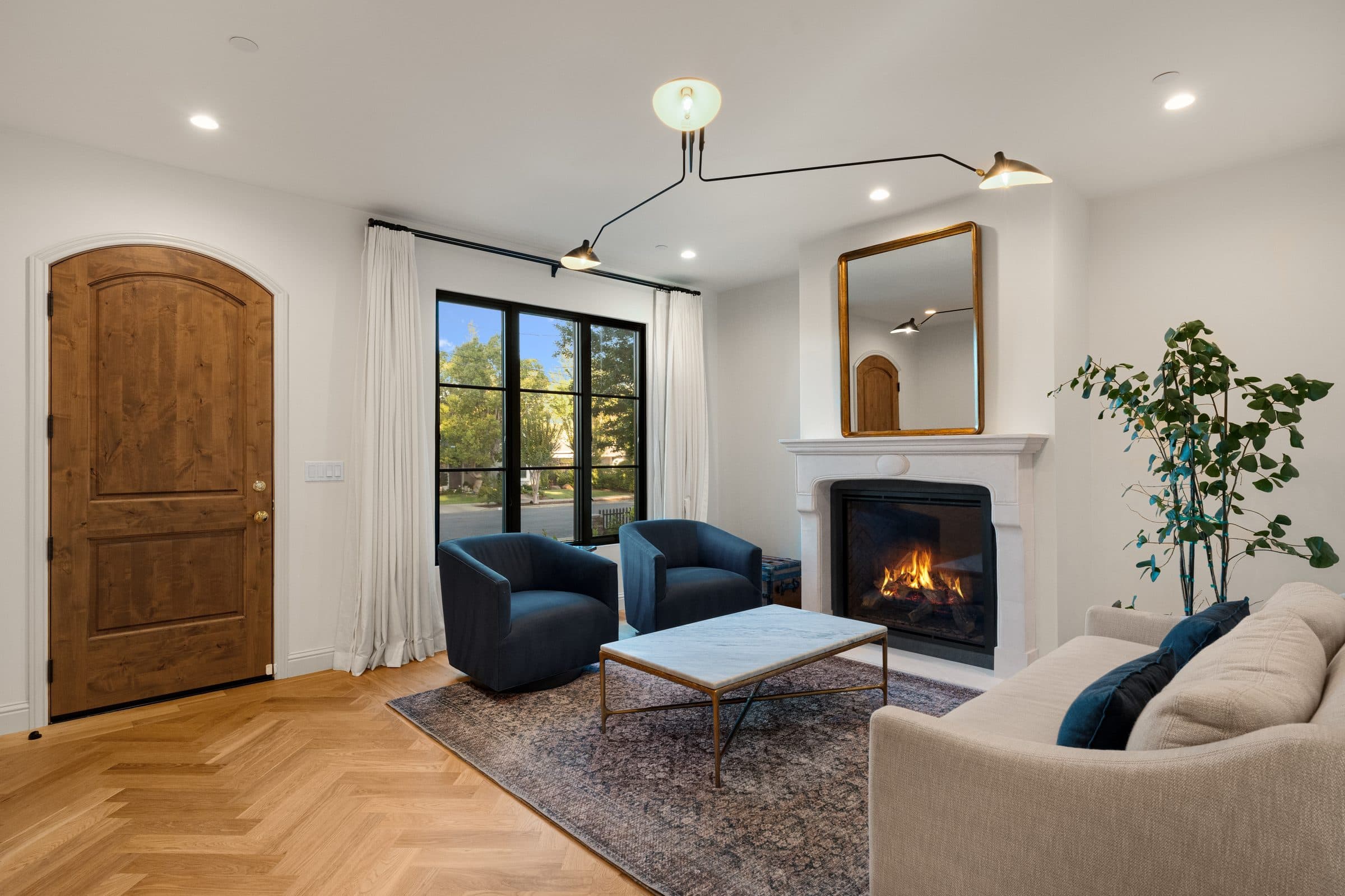 French California Home interior
